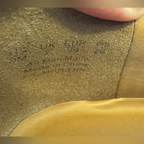 Franco Sarto Carolynn Tassel Loafer Black Patent Leather Lug Sole Slip On Sz 9M - Picture 10 of 10